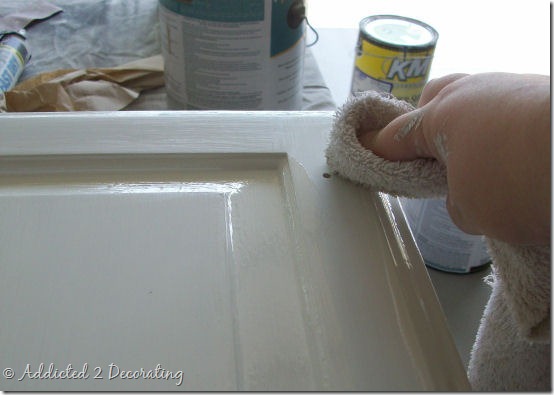 almost perfectly painted cabinet doors 6